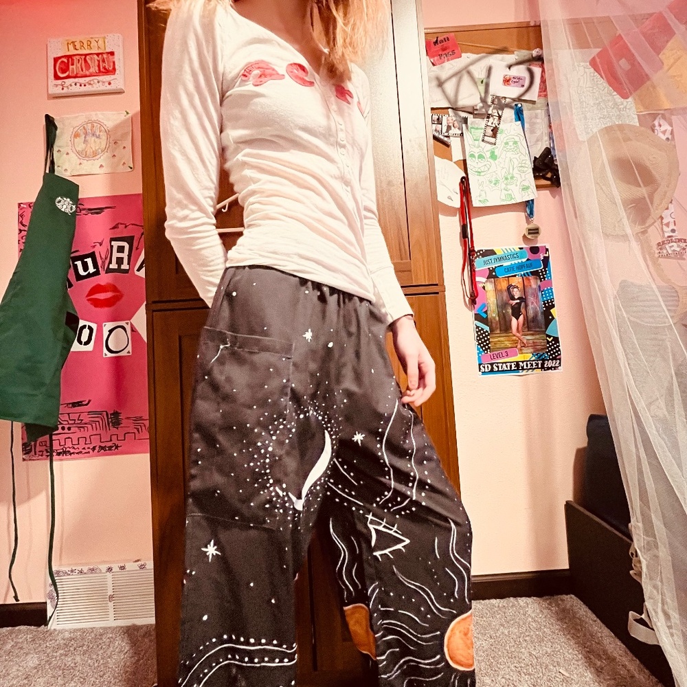 Sun and Moon Boho Pants